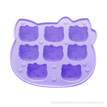 Cake/Candy Mold, Made of 100% Food-grade Silicone, 10 Years Lifespan